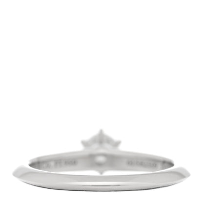 Tiffany Platinum Diamond .21ct Solitaire Engagement Ring 42 2.5 3 of 5
