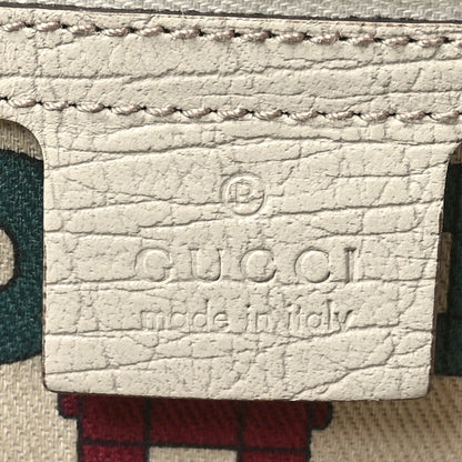 Gucci Monogram Medium Jolicoeur Tote White 6 of 11