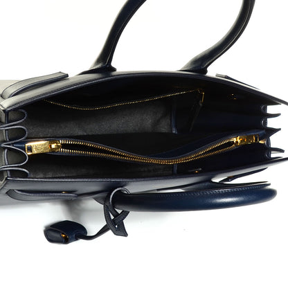 Saint Laurent Calfskin Small Sac De Jour Navy 5 of 9
