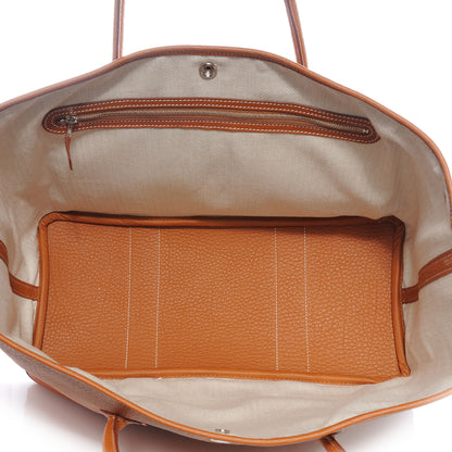 Hermes Vache Fjord Garden Party Tote 36 MM Gold 6 of 8