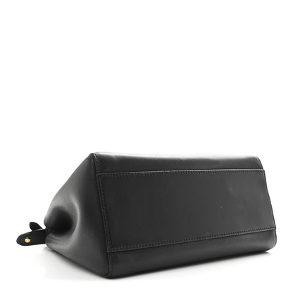 Fendi Nappa Mini Peekaboo Iconic Satchel Black 4 of 11