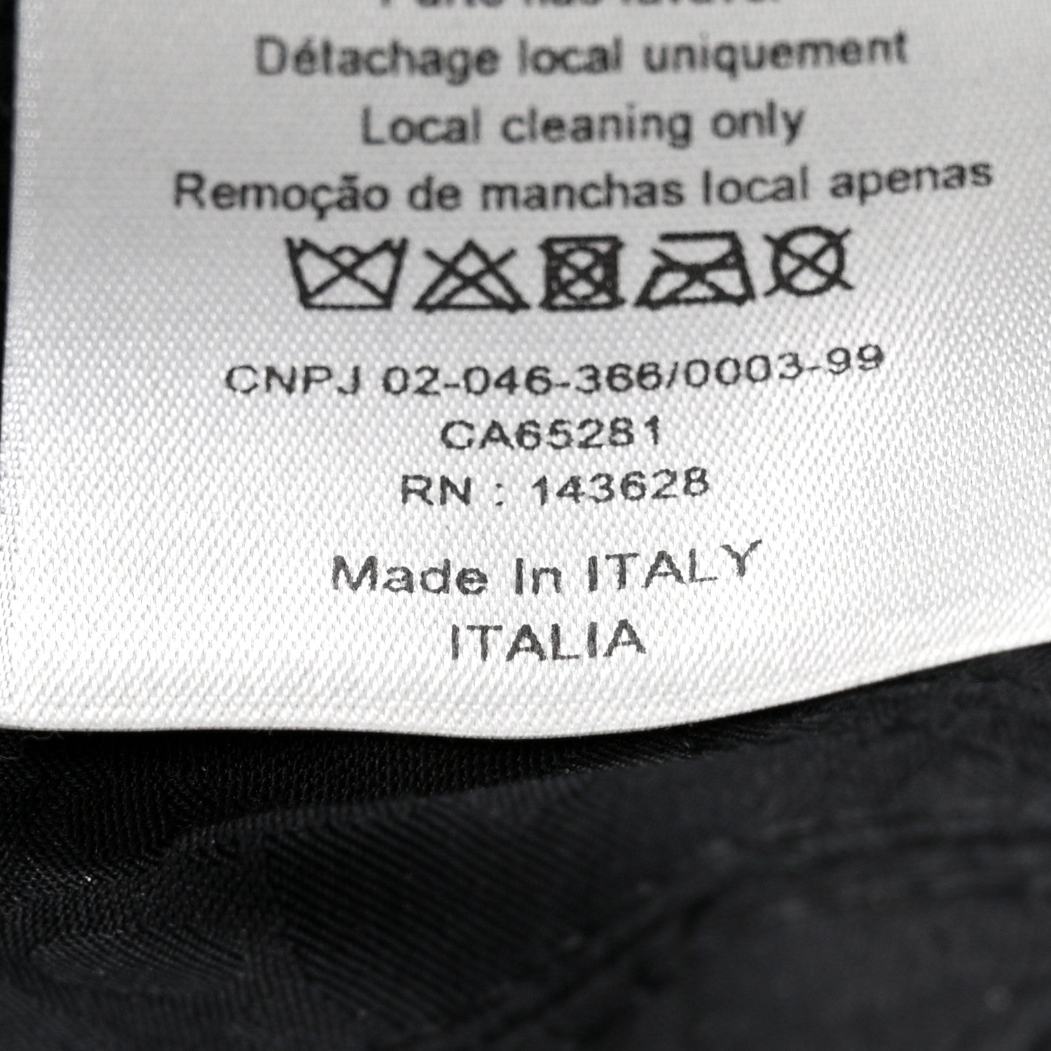 Christian Dior Wool Blend Prince of Whales Cap M Grey 9 of 9