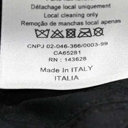 Christian Dior Wool Blend Prince of Whales Cap M Grey 9 of 9