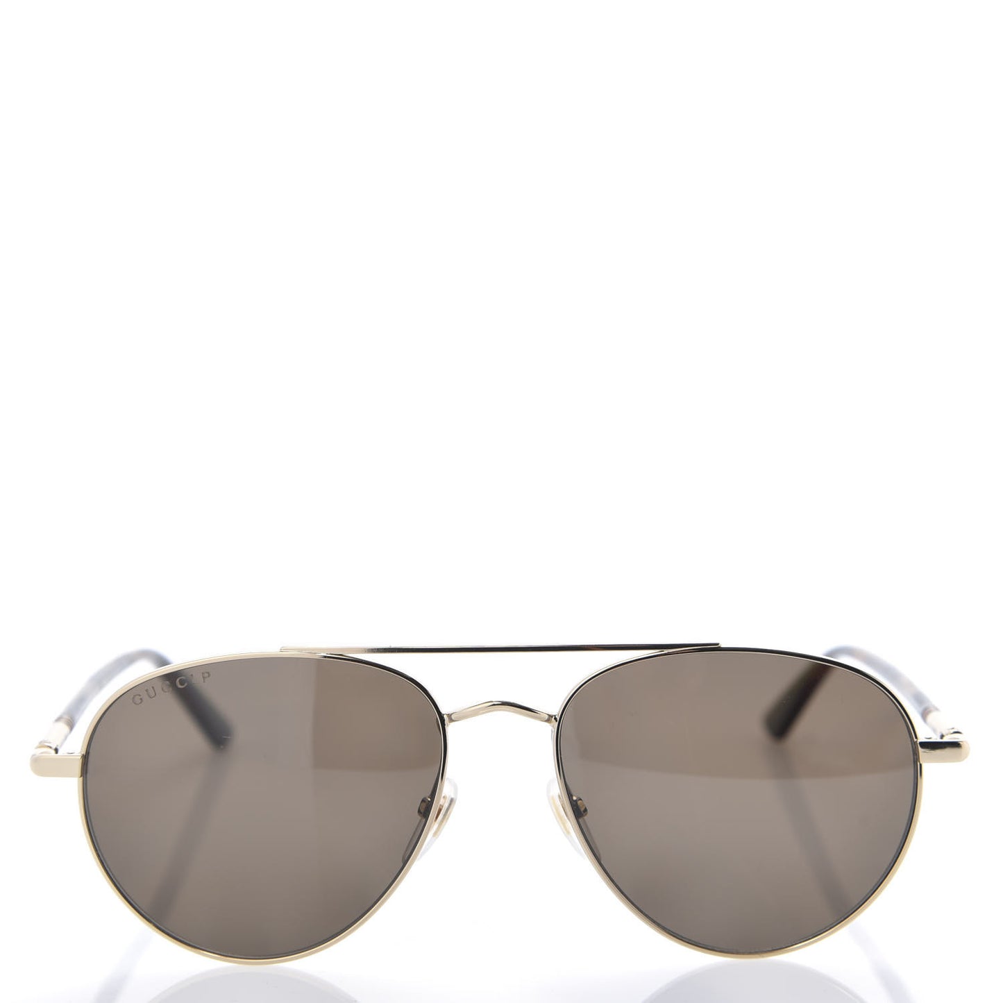Acetate Aviator Sunglasses GG0388S Gold