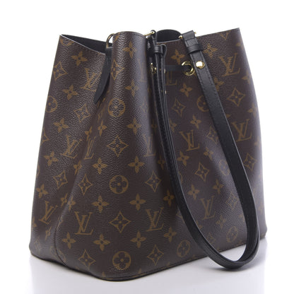 Louis Vuitton Monogram Neonoe MM Black 3 of 9
