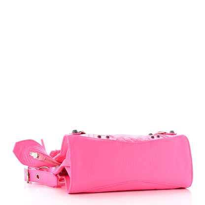 Balenciaga Agneau Arena Neo Cagole Handbag XS Fluo Pink 4 of 9
