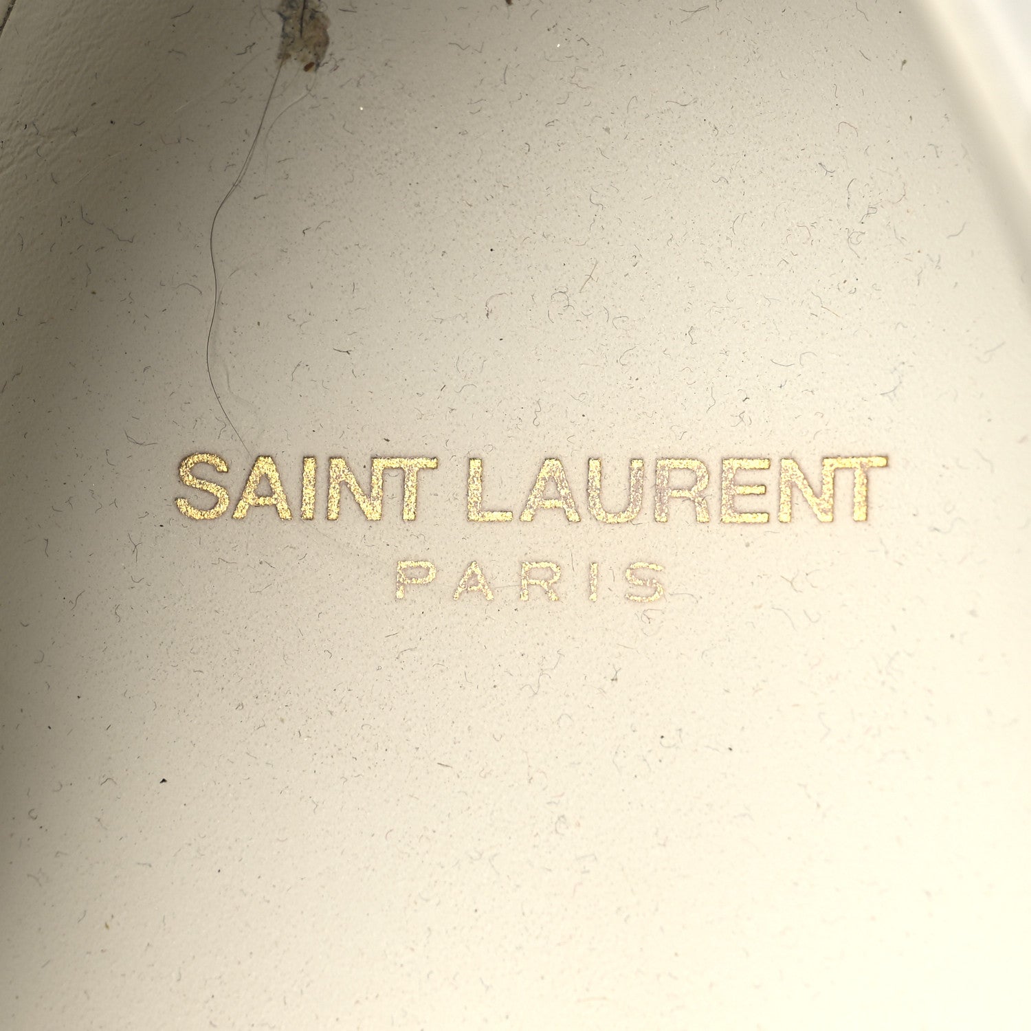 Saint Laurent Calfskin Embroidered Mens Court Classic Sneakers 42.5 White 9 of 9