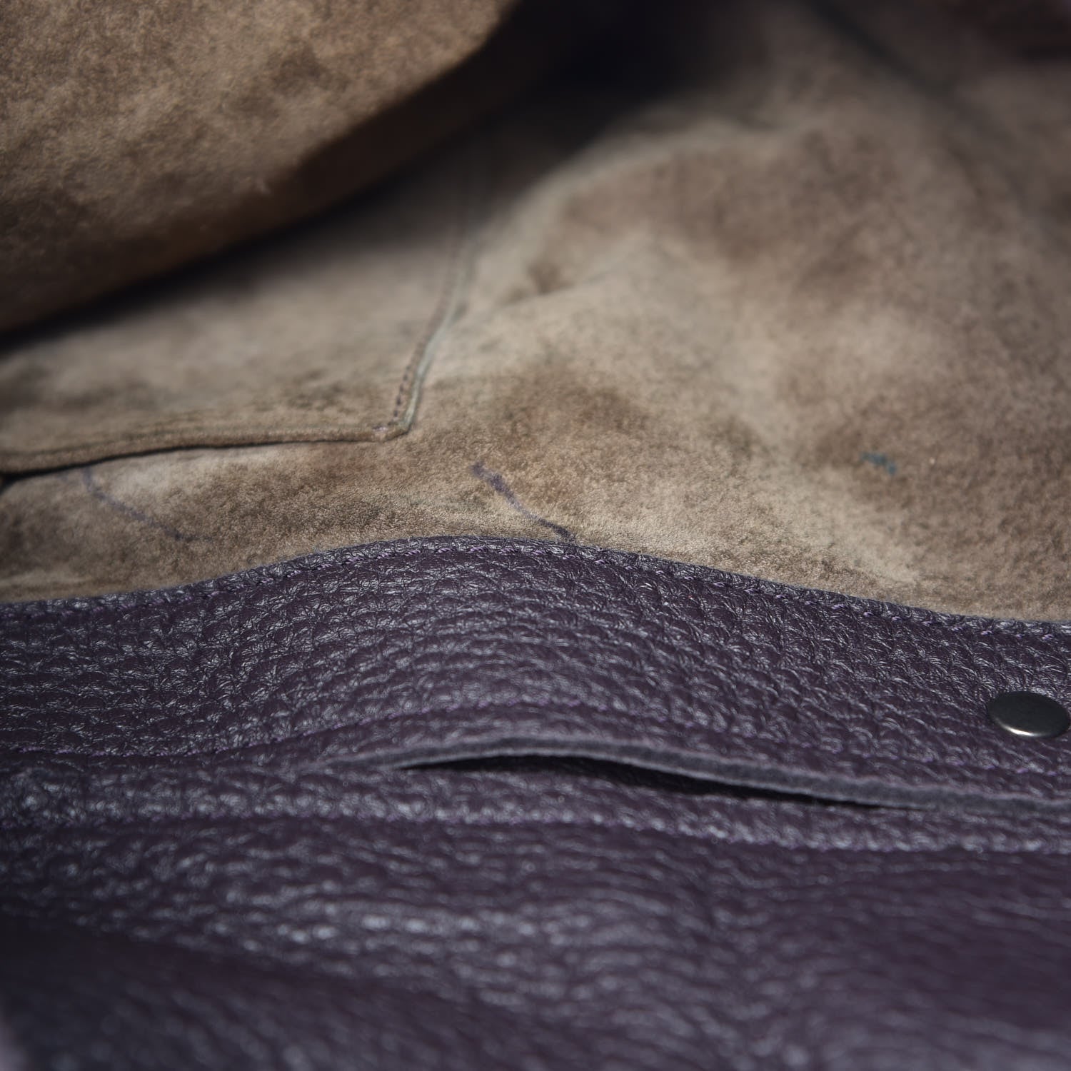Bottega Veneta Cervo Deerskin Large Hobo Quetsche 9 of 14