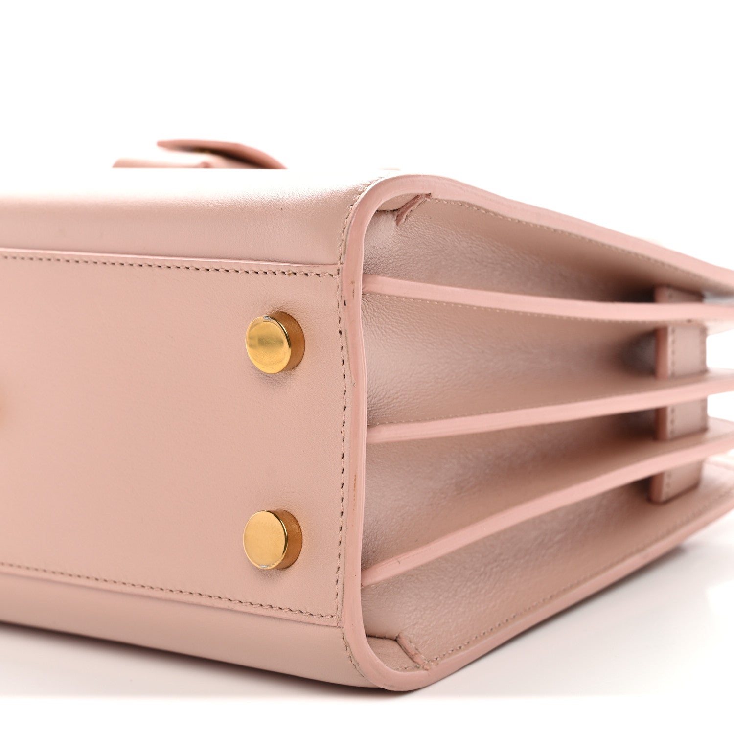 Saint Laurent Calfskin Nano Sac De Jour Pale Pink 9 of 11
