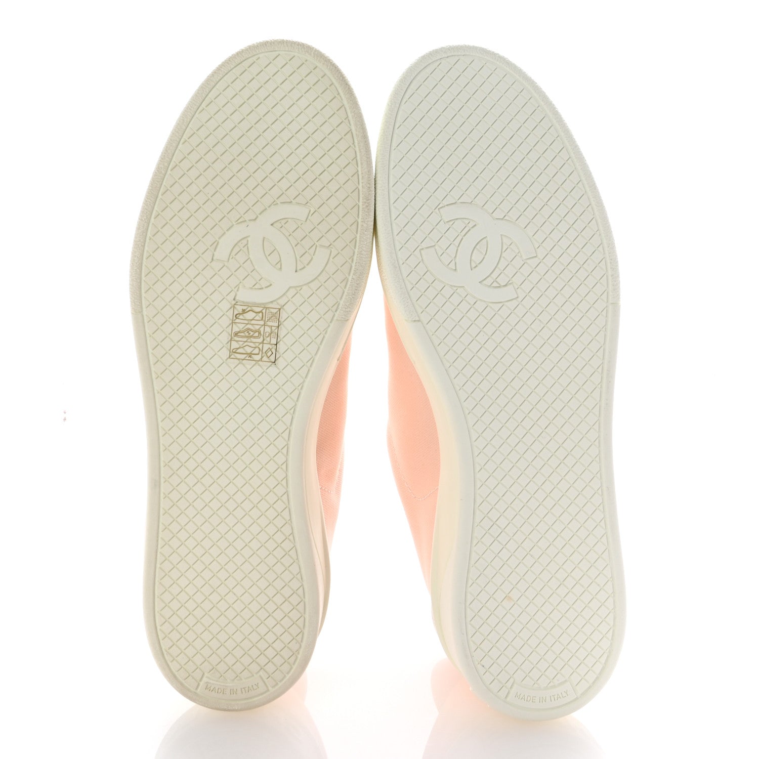 Chanel Canvas Womens Sneakers 38 Light Pink 7 of 10