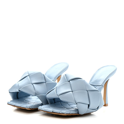 Bottega Veneta Nappa Maxi Intrecciato Lido Mule Sandals 36 Ice 4 of 9