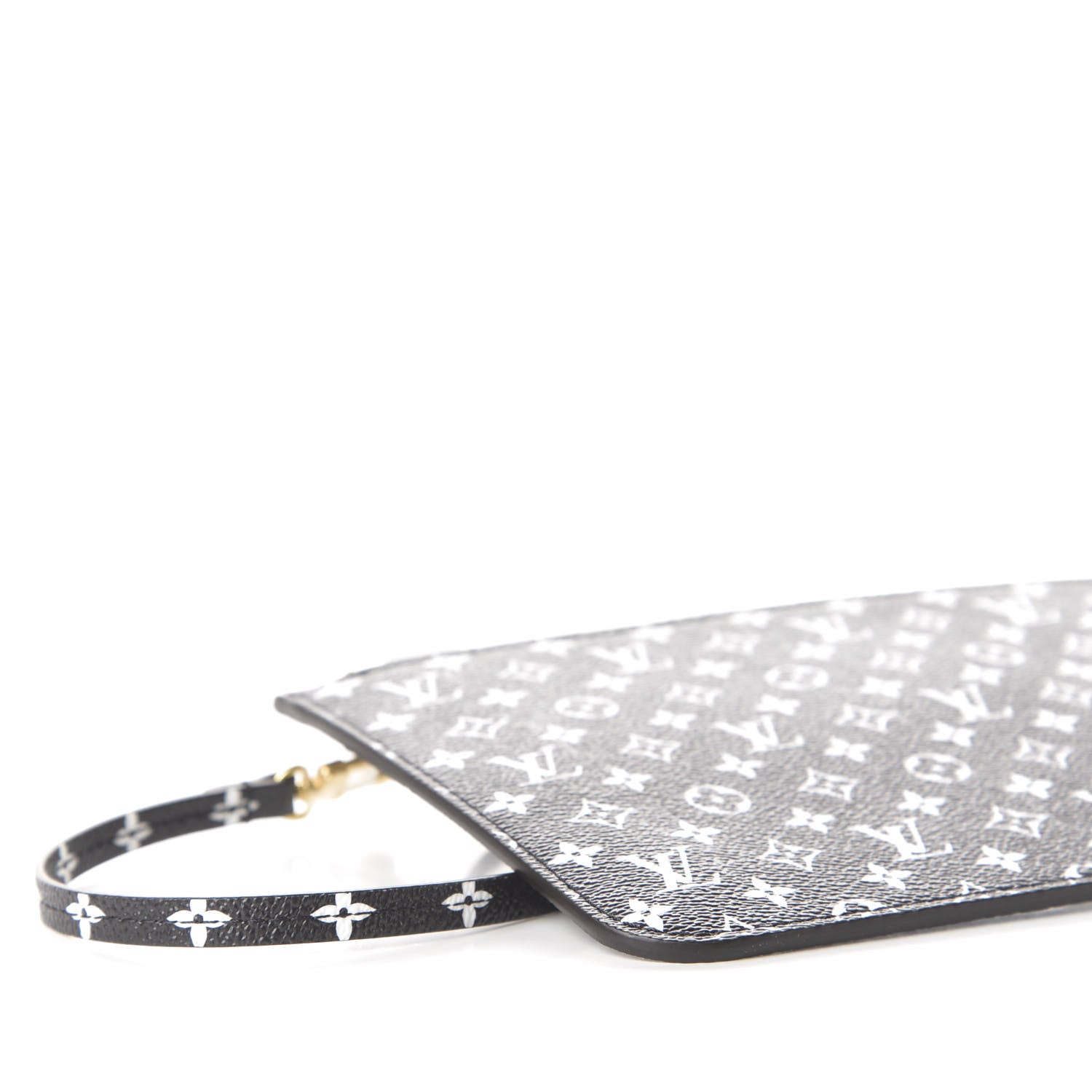 Louis Vuitton Monogram Giant Jungle Neverfull MM GM Pochette Black 8 of 9