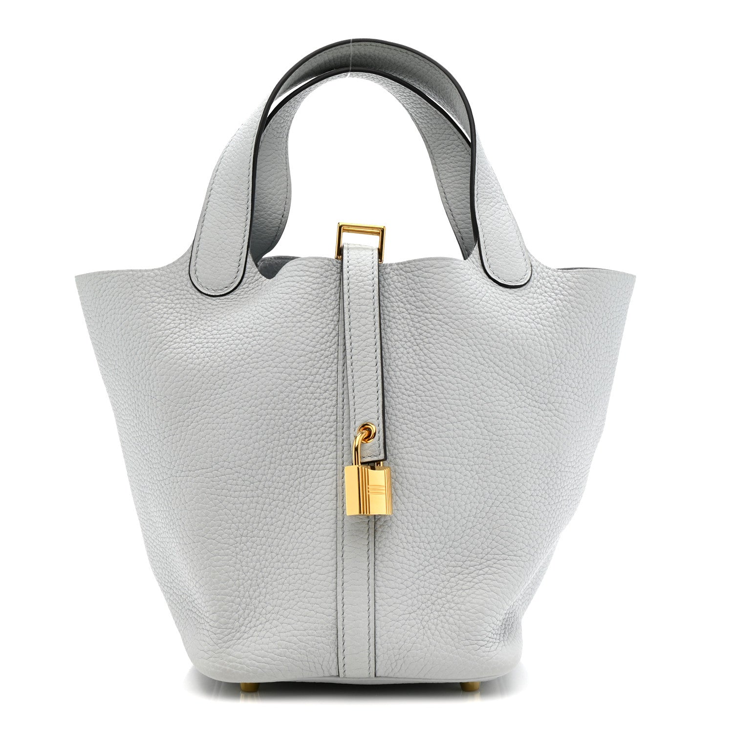 Hermes Taurillon Clemence Picotin Lock 18 PM Bleu Pale 1 of 11