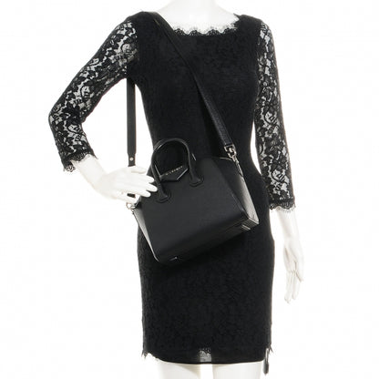 Givenchy Sugar Goatskin Mini Antigona Black 2 of 10