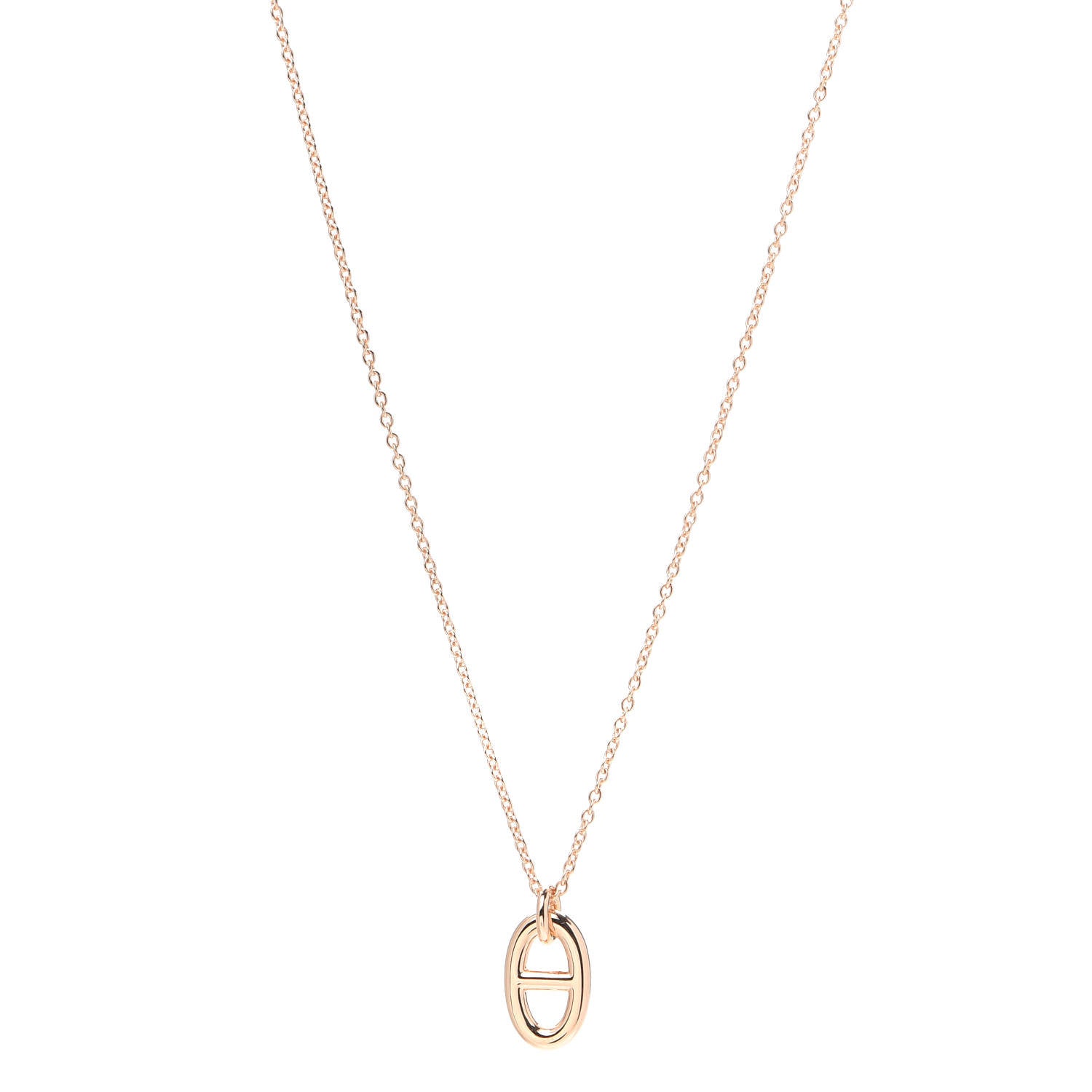 Hermes 18K Rose Gold PM Farandole Pendant Necklace 1 of 6