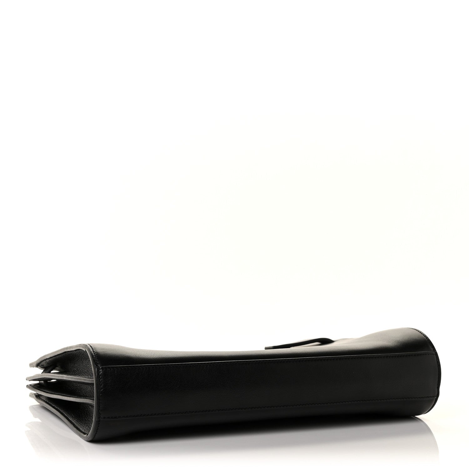 Saint Laurent Calfskin Sac De Jour Clutch Black 4 of 13