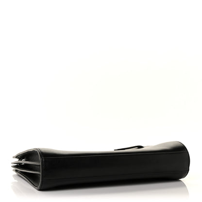 Saint Laurent Calfskin Sac De Jour Clutch Black 4 of 13
