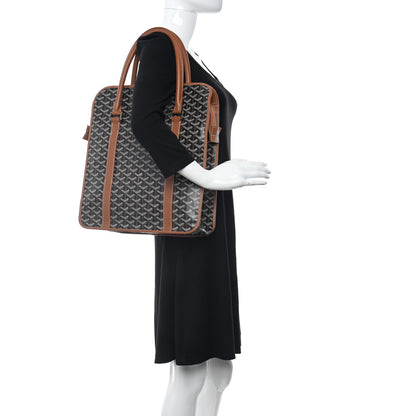 Goyard Goyardine Bourgogne Black Gold 2 of 9