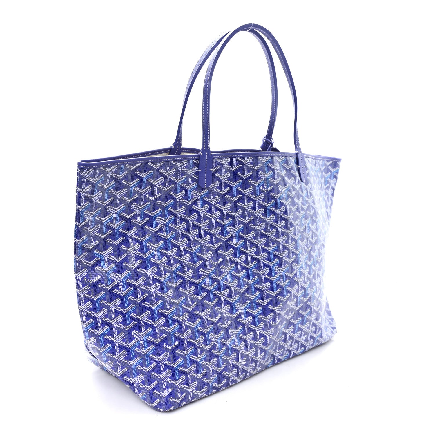 Goyard Goyardine Saint Louis GM Blueberry Purple 4 of 11