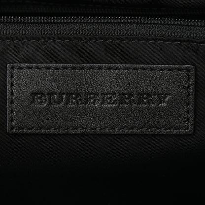 Burberry Nylon Check Small Buckleigh Packable Tote Bright Burgundy 5 of 8