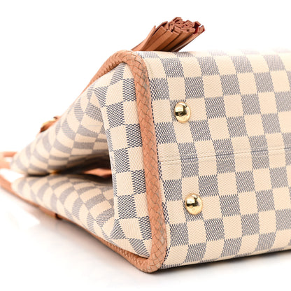 Louis Vuitton Damier Azur Propriano Rose Ballerine 9 of 11