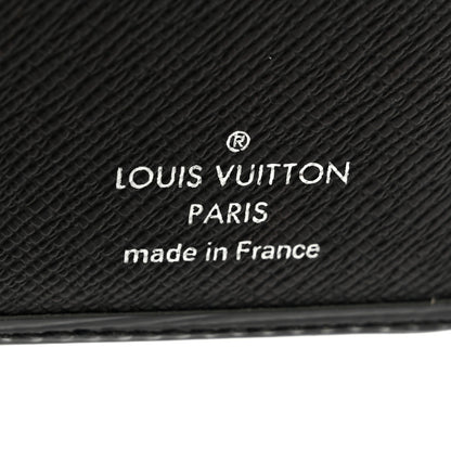 Louis Vuitton Epi Brazza Wallet Black 7 of 10