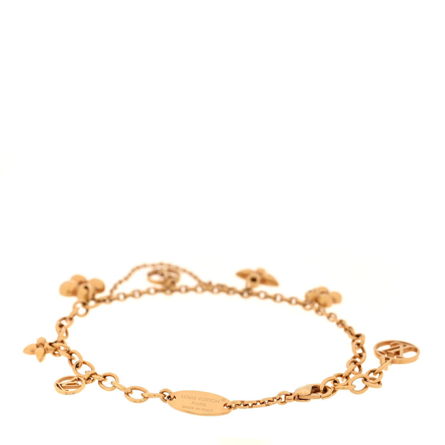 Louis Vuitton Metal Monogram Blooming Supple Bracelet 3 of 4