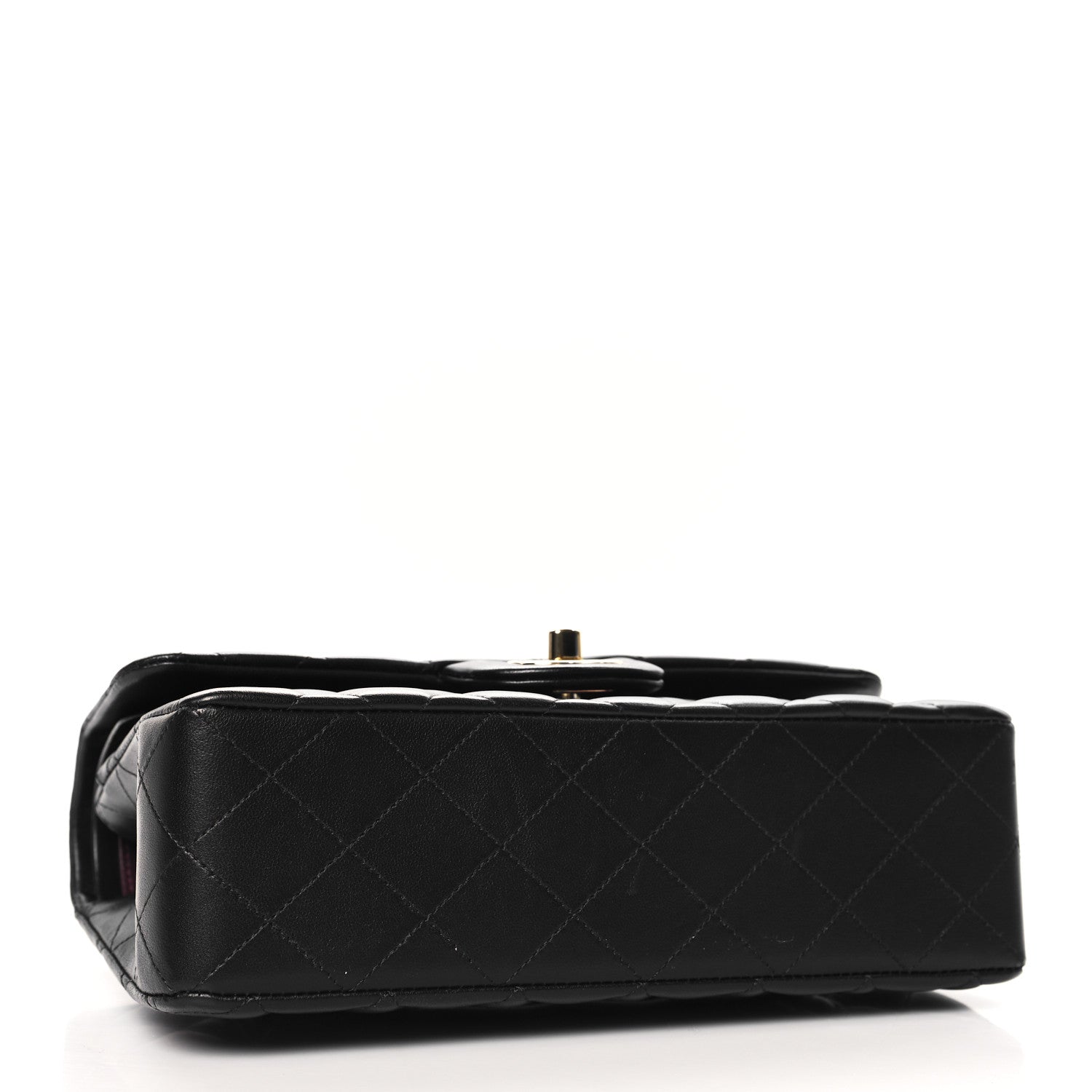 Chanel Lambskin Quilted Small Double Flap Black 4 of 10