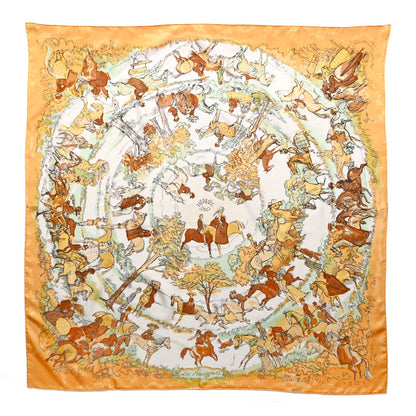 Hermes Silk Les Amazones Scarf 90 1 of 5