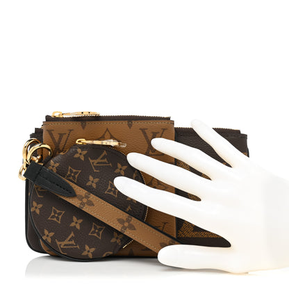 Louis Vuitton Reverse Monogram Giant Trio Pouch 2 of 11