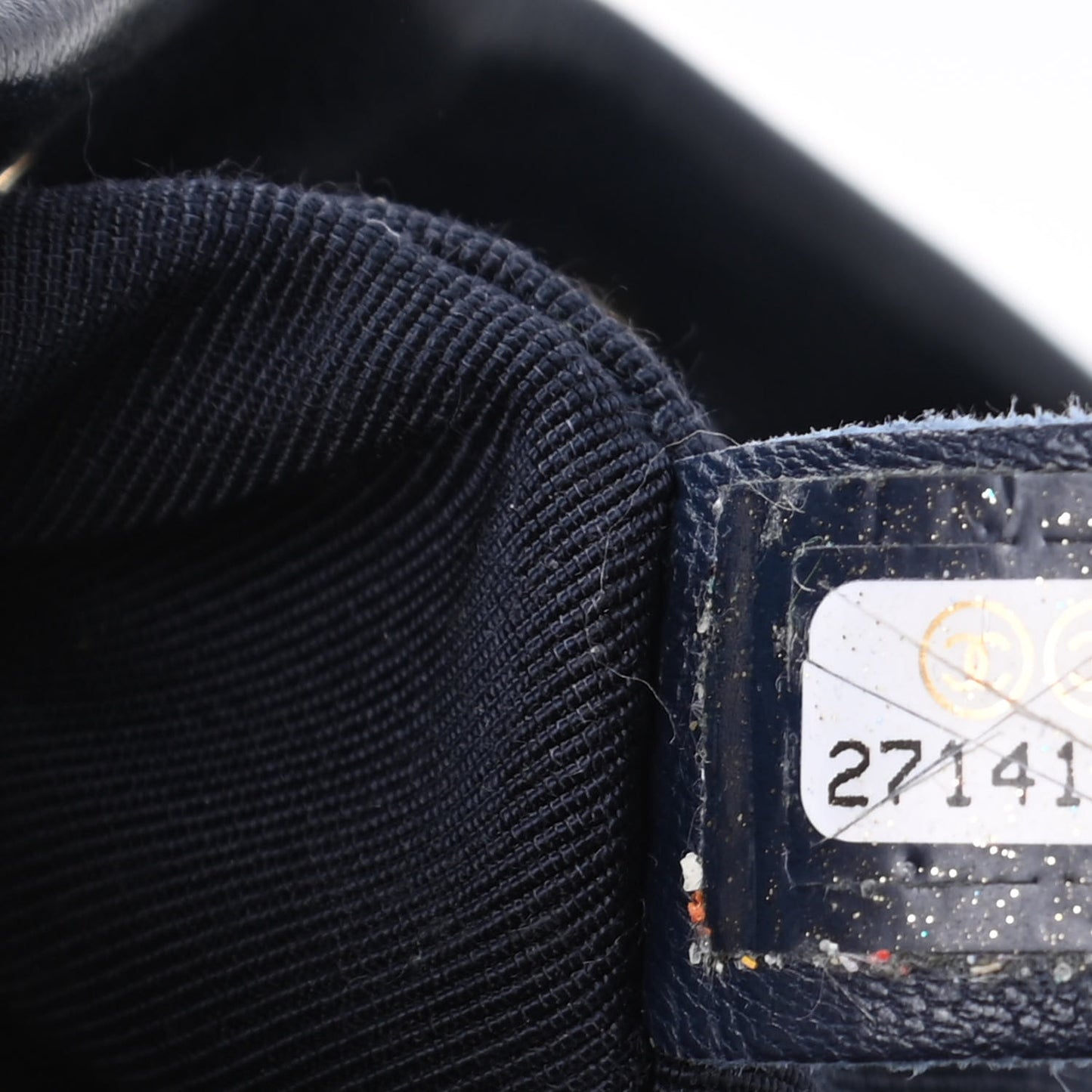 Lambskin Quilted Mini Urban Spirit Backpack Navy