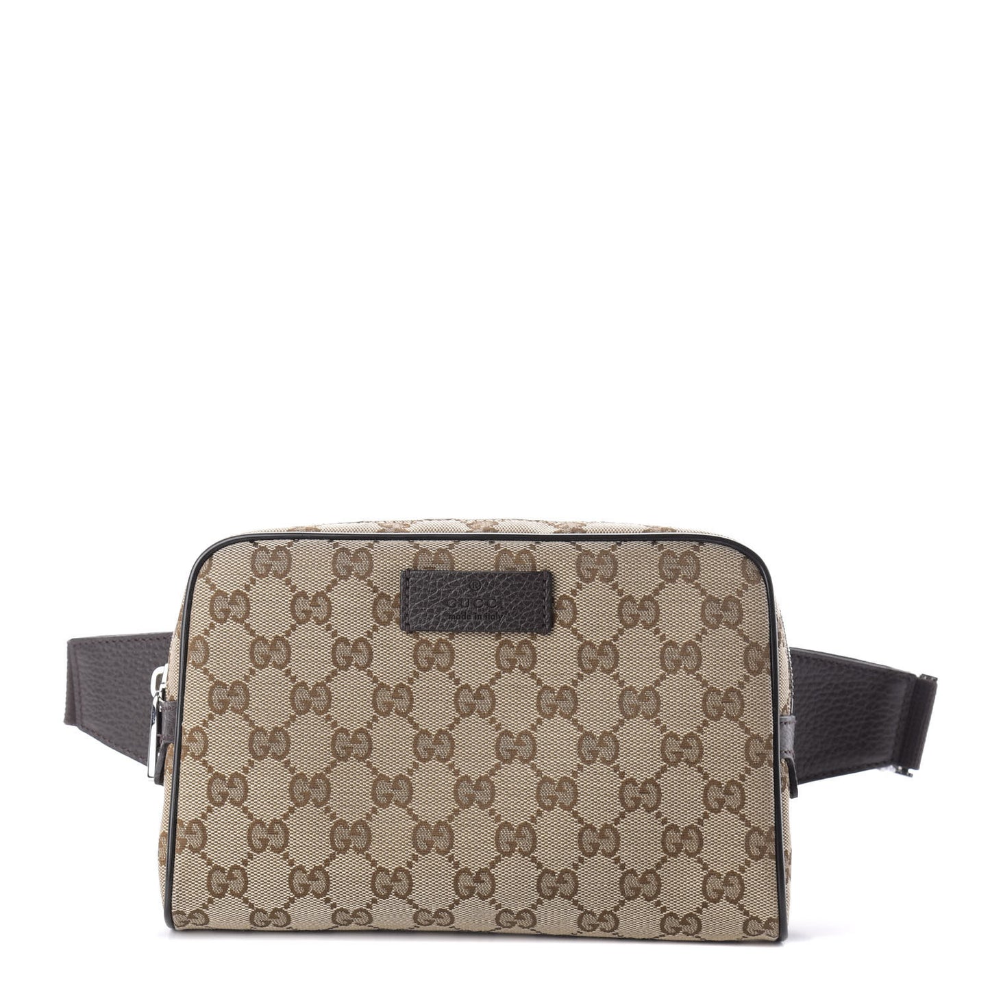 Monogram Belt Bag Dark Brown