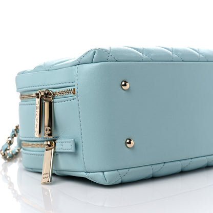 Chanel Lambskin Quilted Small Trendy CC Bowling Bag Light Blue 9 of 10