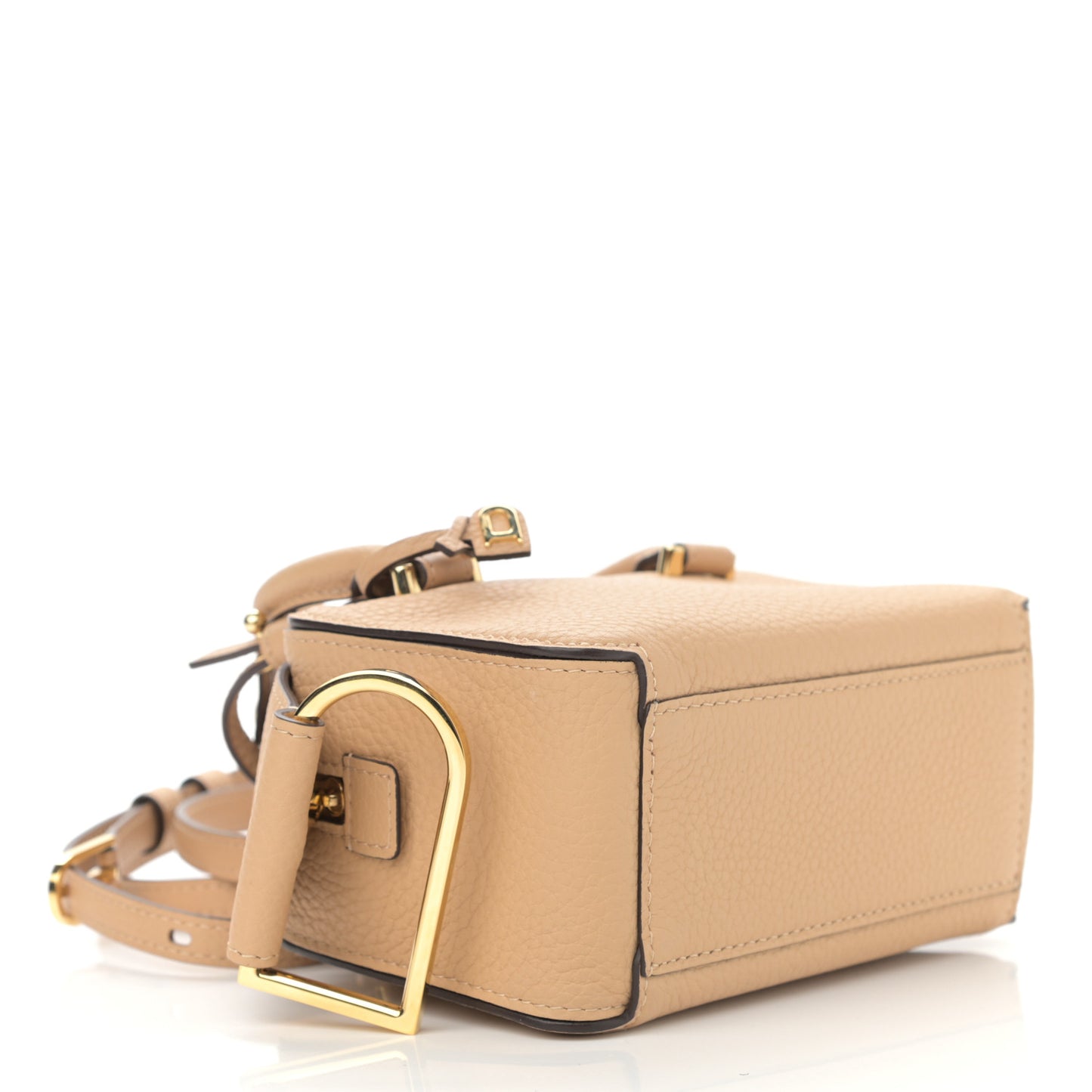Taurillon Soft Nano Cool Box Satchel Latte
