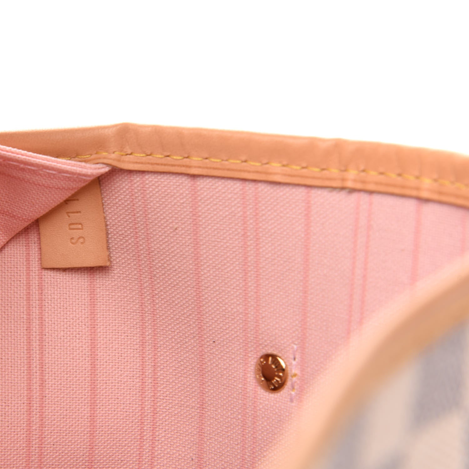 Louis Vuitton Damier Azur Neo Neverfull GM Rose Ballerine 9 of 14