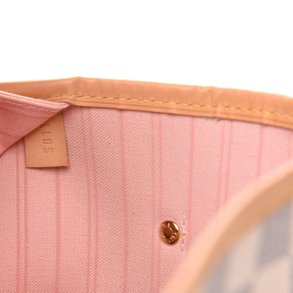 Louis Vuitton Damier Azur Neo Neverfull GM Rose Ballerine 9 of 14