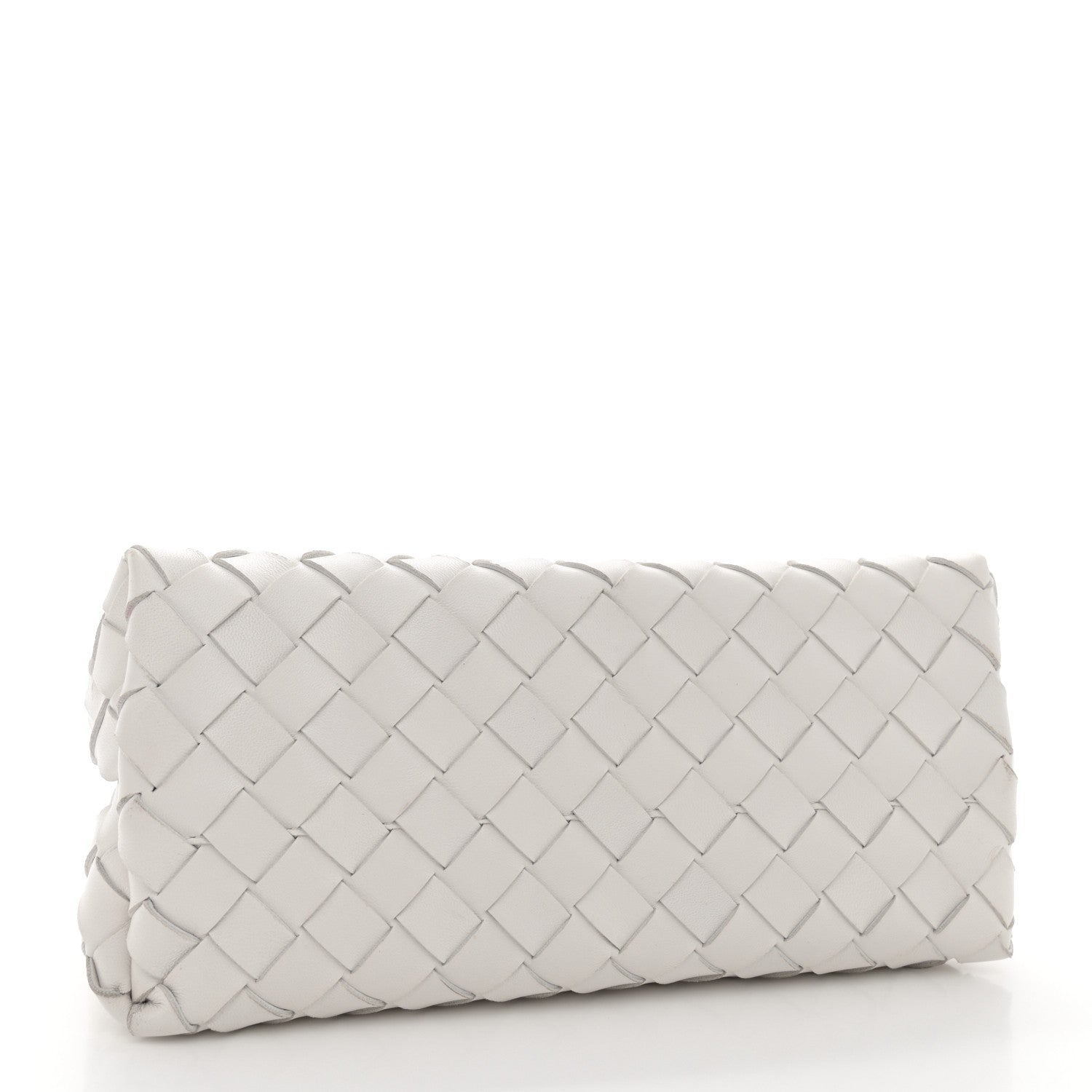 Bottega Veneta Nappa Intrecciato Small Andiamo Shoulder Bag White 4 of 12