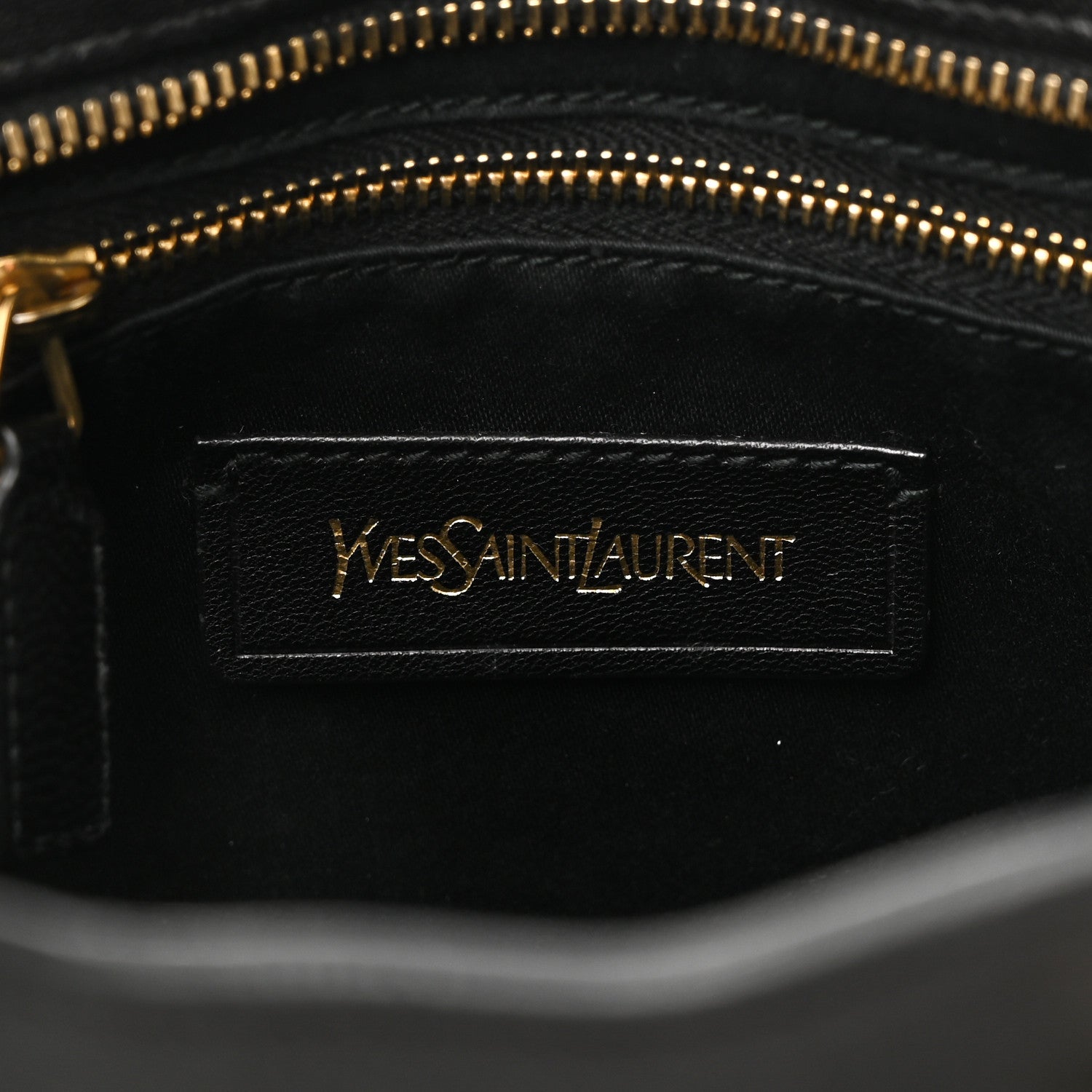 Saint Laurent Sheepskin Small Cabas ChYc Black 6 of 11