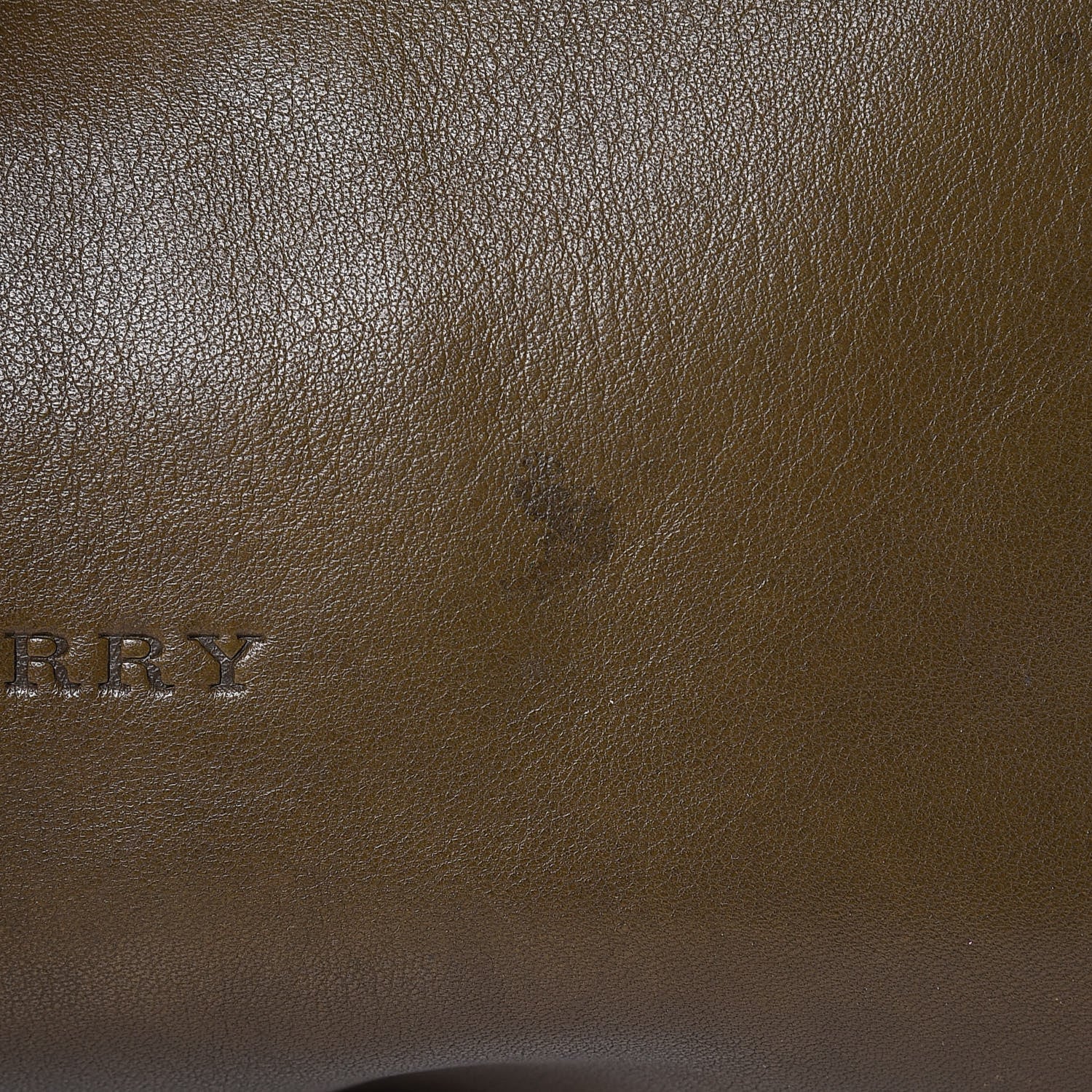 Burberry Calfskin Large Studded Padlock Shoulder Bag Khaki 11 of 16