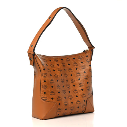 MCM Visetos Large Klara Hobo Cognac 2 of 7