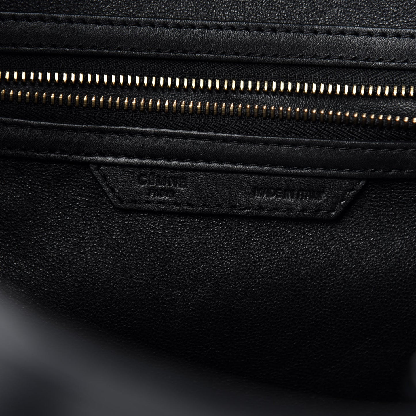 Smooth Calfskin Mini Luggage Black