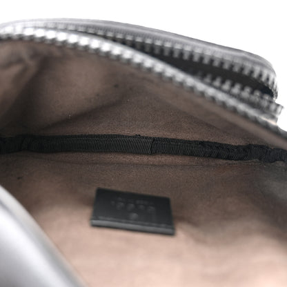 Gucci GG Supreme Monogram Belt Bag Black 5 of 11