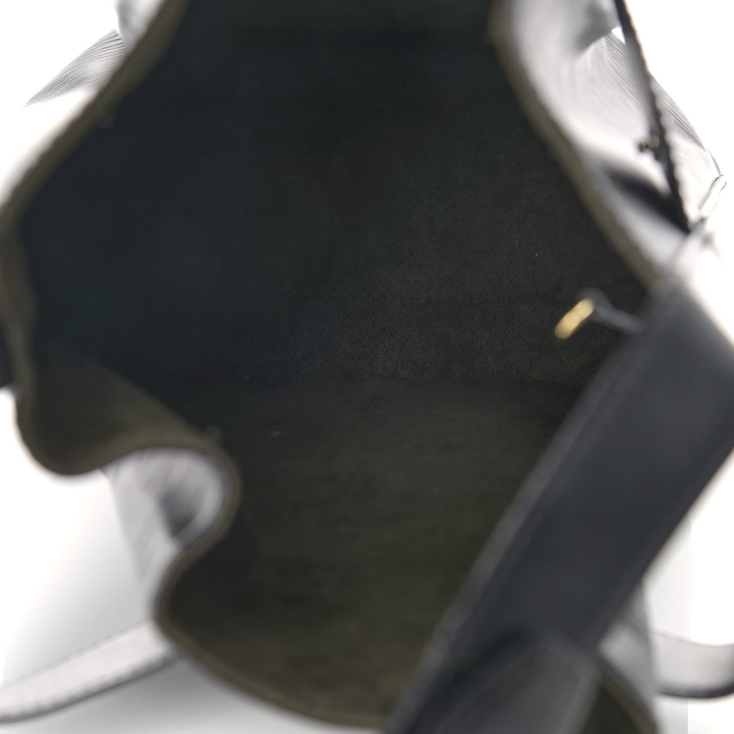 Louis Vuitton Epi Sac D'Epaule Black 5 of 12