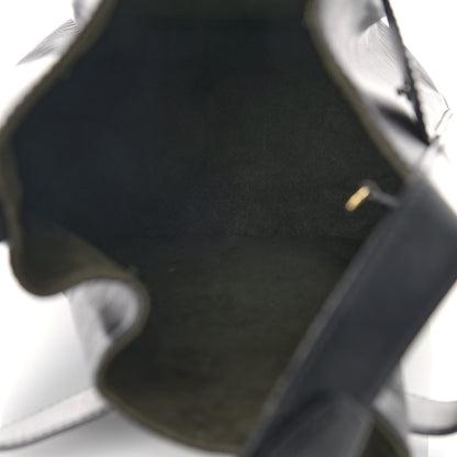 Louis Vuitton Epi Sac D'Epaule Black 5 of 12