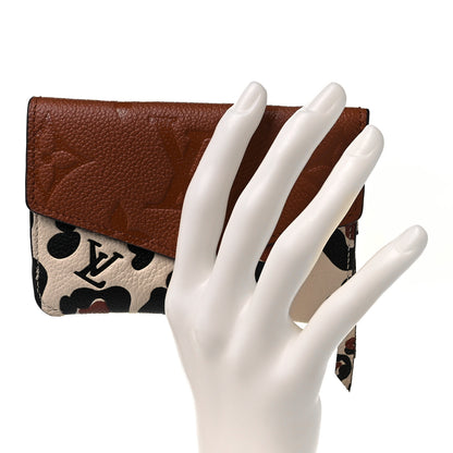 Louis Vuitton Empreinte Monogram Giant Wild At Heart Key Pouch Caramel 2 of 9