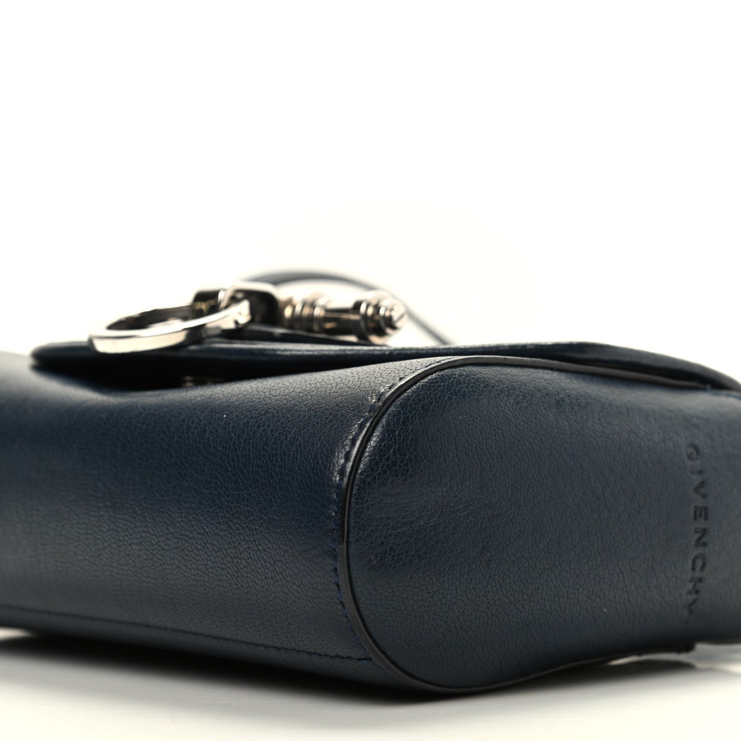 Sugar Goatskin Obsedia Shoulder Bag Navy