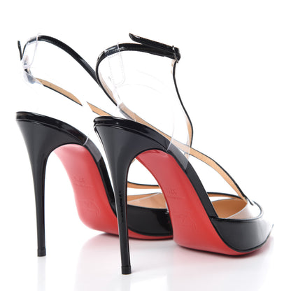 Christian Louboutin Patent PVC Cupidetta 100 Pumps 37.5 Black 4 of 8