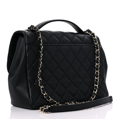 Chanel Caviar Quilted Large Business Affinity Flap Black 3 of 11