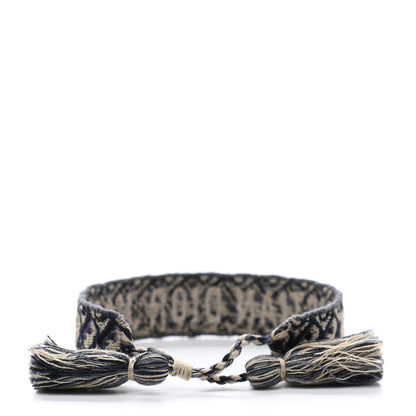 Christian Dior Woven Cotton J'Adior Friendship Bracelet Blue 3 of 4