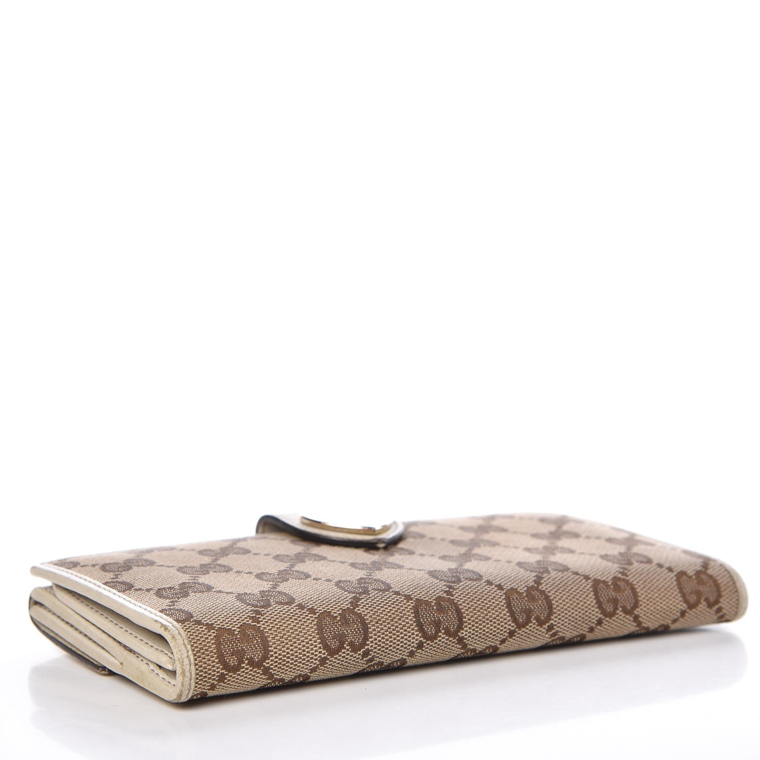 Gucci Monogram Heart Continental Wallet Off White 4 of 18